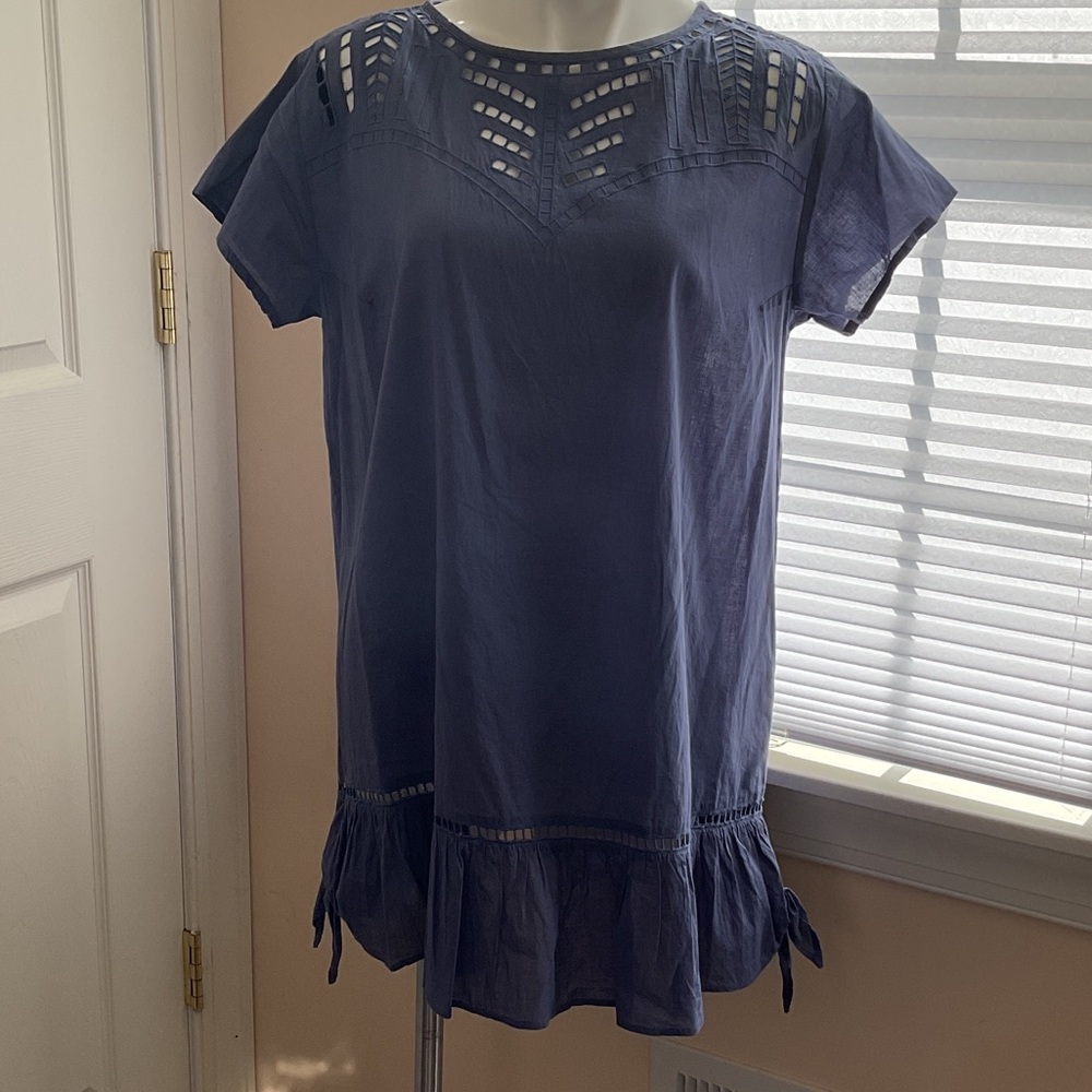 ZINGARA Women's Blue Swim Coverup NWT
